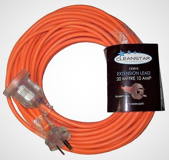 Extension Lead 10 Amp 20m - Vacuum Parts and Accessories - Machinery ...