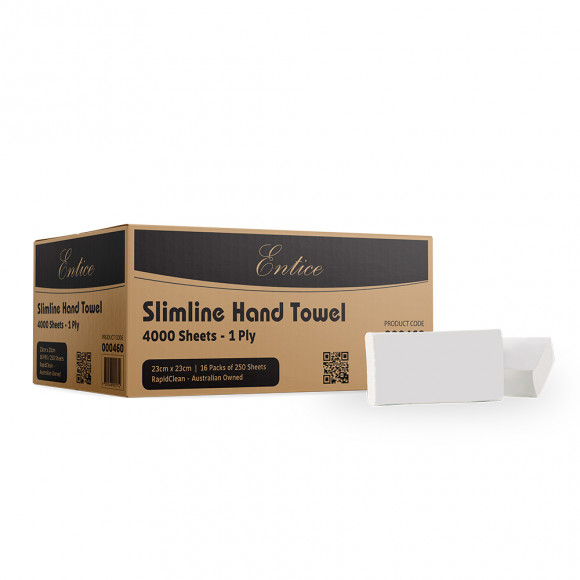 Entice Slimline Hand Towel Carton of 4000