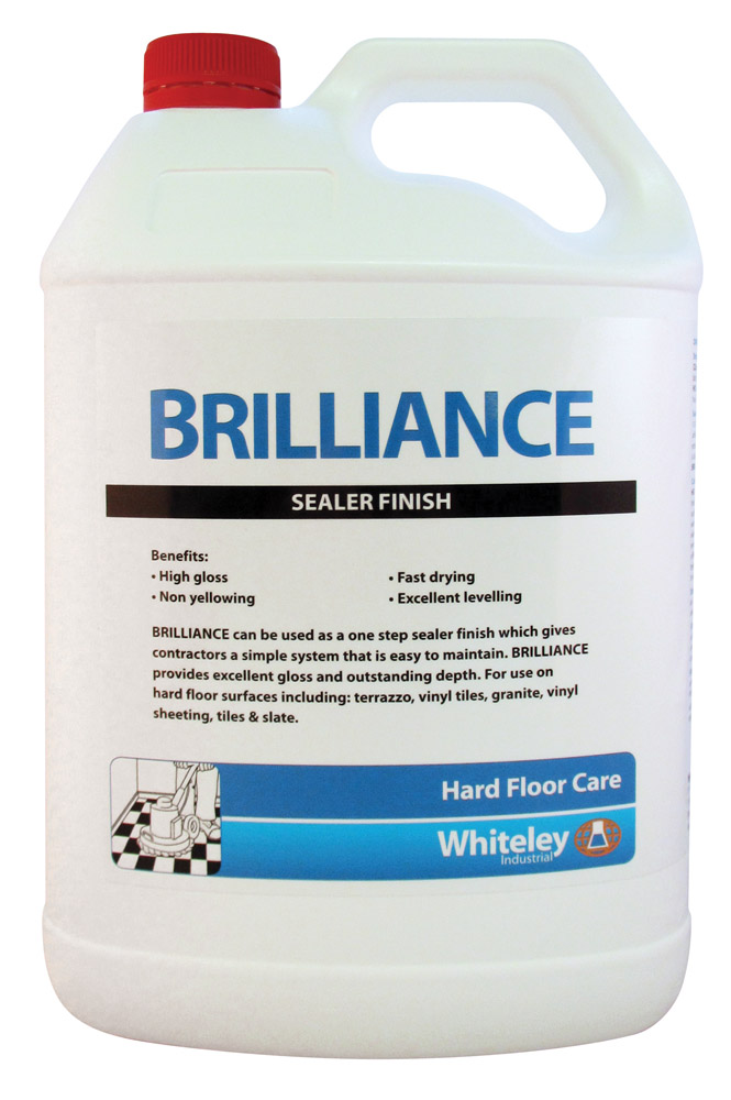 Whiteley Brilliance Floor Sealer/Finish 5L - Sealers - Chemical ...